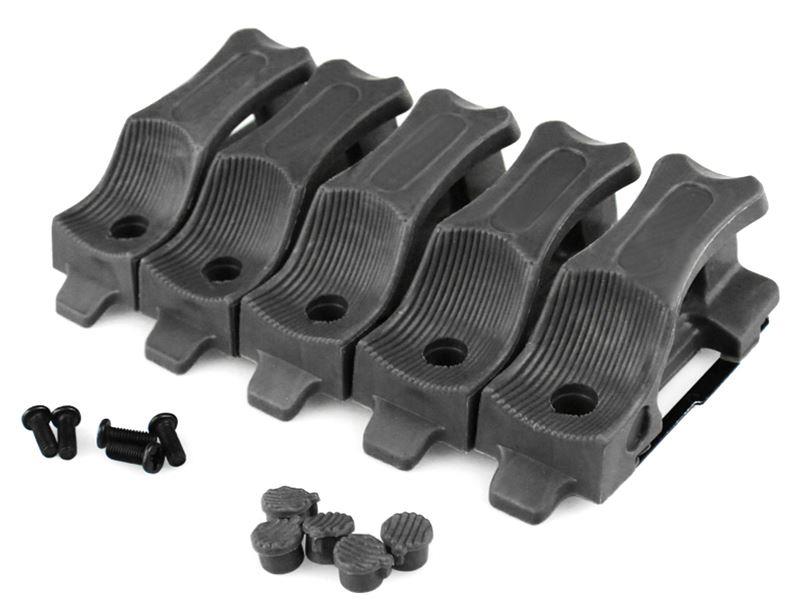Big Foot M4 Magazine Mono Rest Grip (Black - Pack of 5)