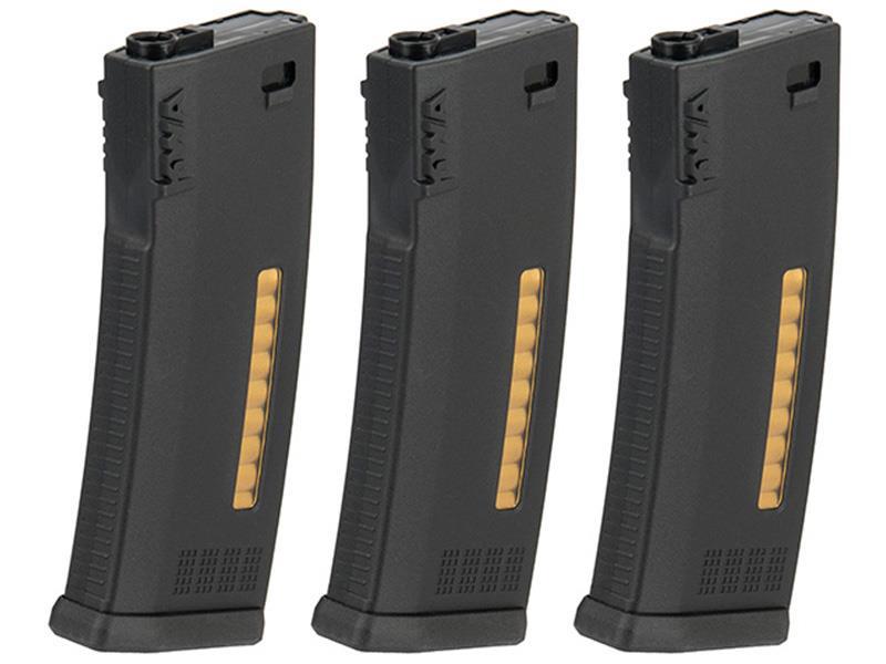 KWA MS120 Mid-Cap Magazine (120 Rounds - M4/M16 - Black - 197-04300) BLACK