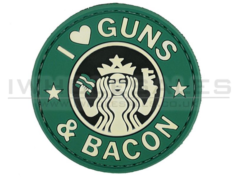 ACM Guns & Bacon PVC Velcro Patch (V1)