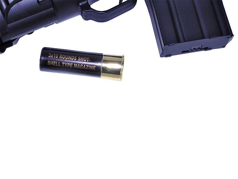 Double Eagle - M4 "Grenadier" - M4 RIS-AEG & Tri-Shot - M203 (Black - M813)