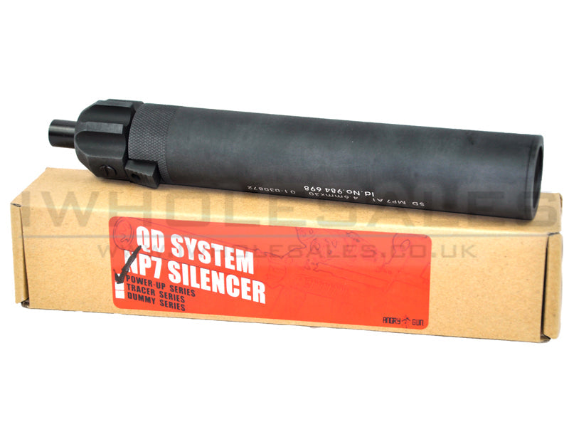 KWA by Angry Gun MP7 Power Up Silencer (QD System) (Black)