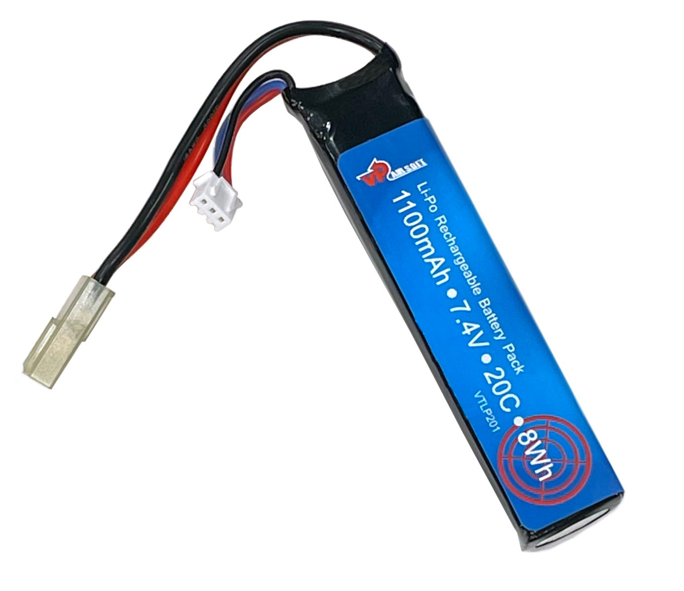 ACM 7.4v 1100 mAh 20c/40C Battery (Deans Type Connecter)