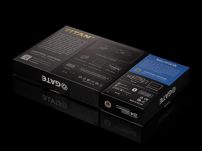 Gate TITAN V3 Expert Blu-Set