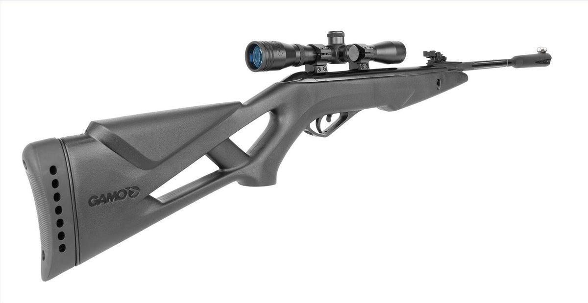Gamo .177/4.5mm Whisper X Spring Break-Barrel Air Rifle Combo w/ 4x32WR Scope
