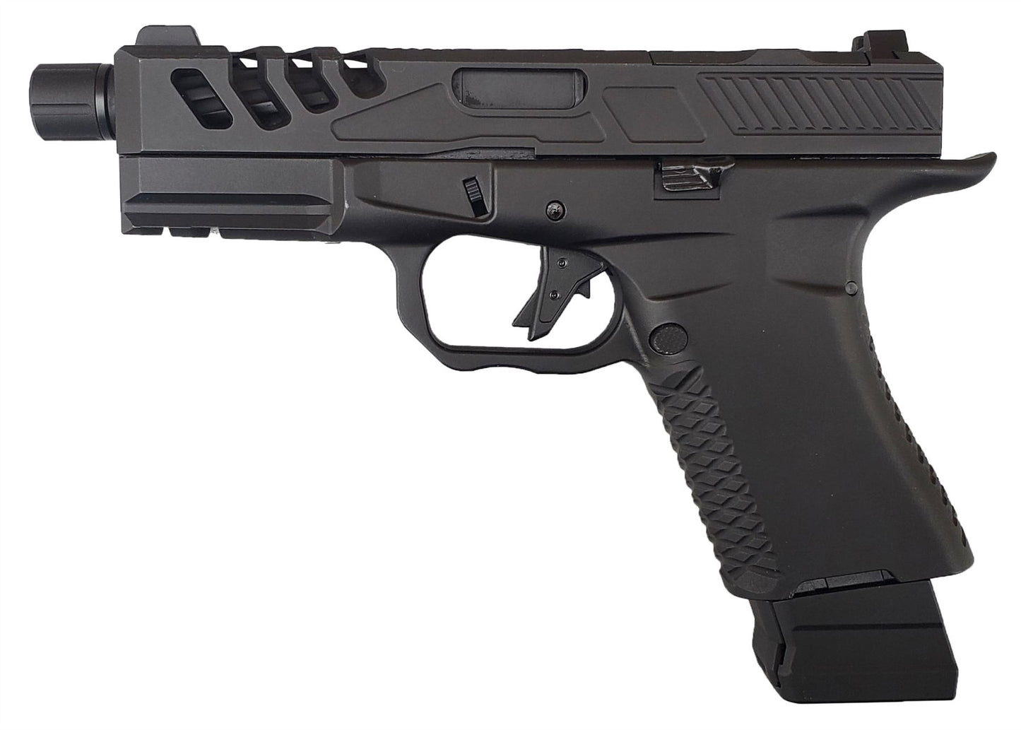 Double Eagle x Aeroknox M4 10.5" AEG Rifle with Falcon EFCS (M916G - Tan)