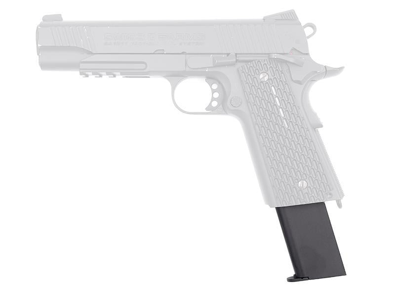 Swiss Arms 1911 4.5mm/.177 Co2 Magazine (Long - Cybergun - 27 Rounds - 288822)