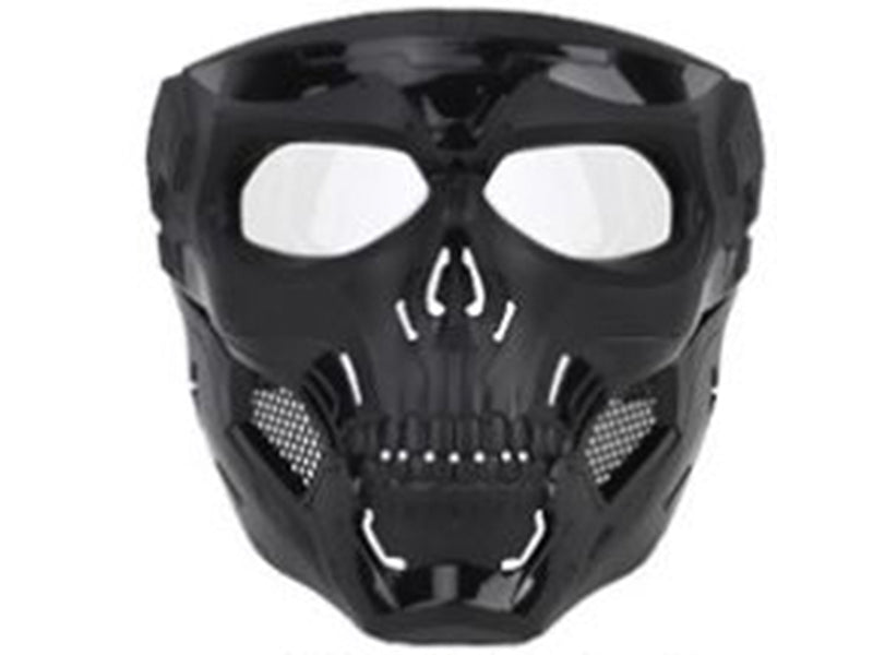 Big Foot Full Face Skull Mask (Black)