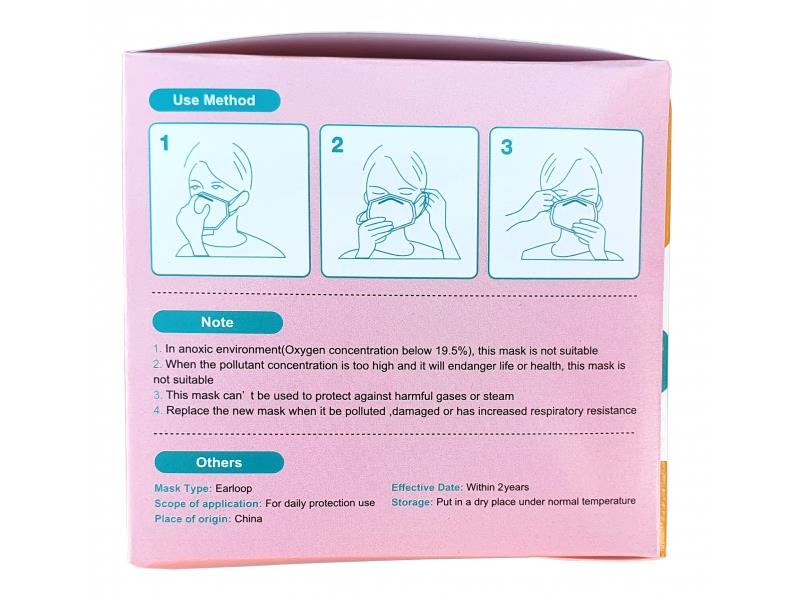 Disposable Kids Printed Masks (50pcs - Box Packed)