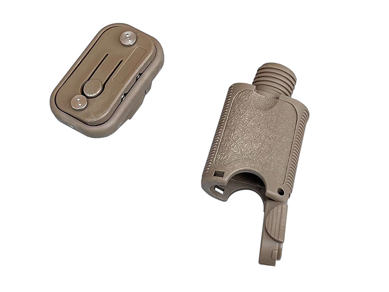 Battleaxe VG-S Vertical Grip Short (QD KeyMod - GR004 - Tan)
