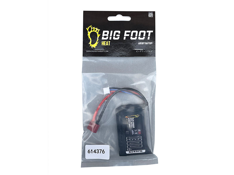 Big Foot Heat Lipo Battery 1300 mAh 7.4v 20c (Square - 102mm - DEANS)