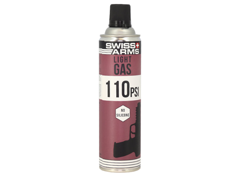 Swiss Arms Gas - 110 PSI - 5-7 Light (No Silicone - 600ml)