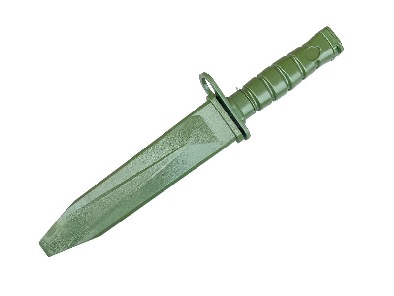 ACM M4 Rubber Knife with Blade Case and Straps (OD)