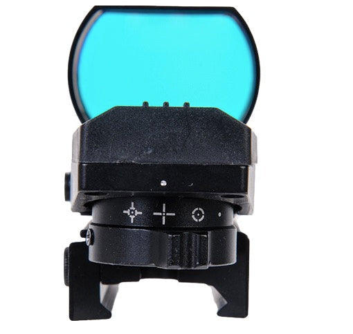 Lancer Tactical Red/Green Wide Angle Dot Scope (Multi-Reticle - Black)