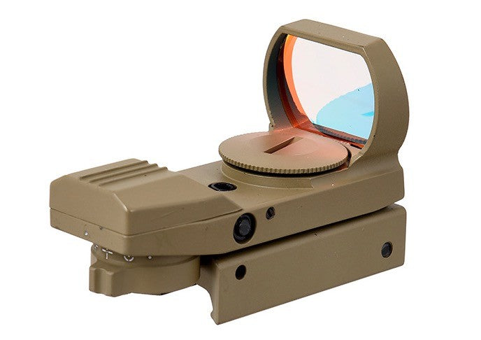 Lancer Tactical Red/Green Wide Angle Dot Scope (Multi-Reticle - Tan)