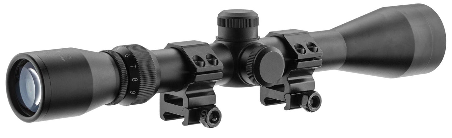 RTI Optics 3 Scope - 9x40 - with 21mm Rail Mount (Black)