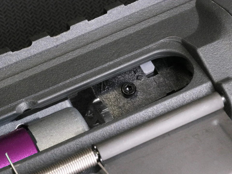 Airtech Studios Top-Down-Center (TDC) Bracket Integration Kit for: Ares Amoeba M4 Hop-up chamber