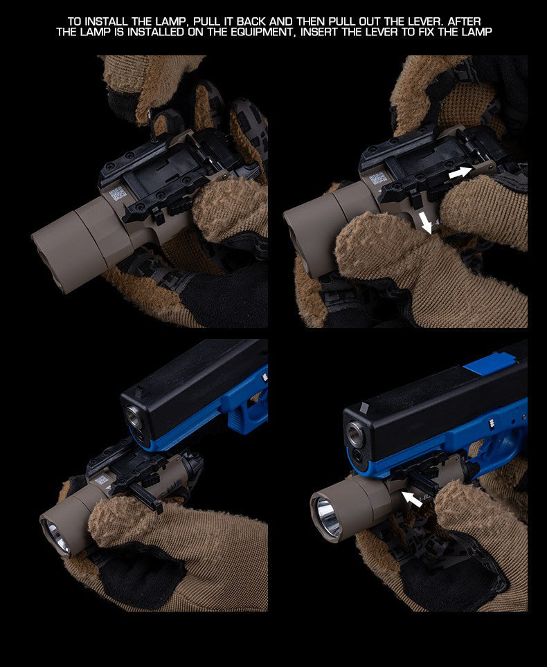 Wosport - X300-A Flashlight Torch (SF Model - Tan)