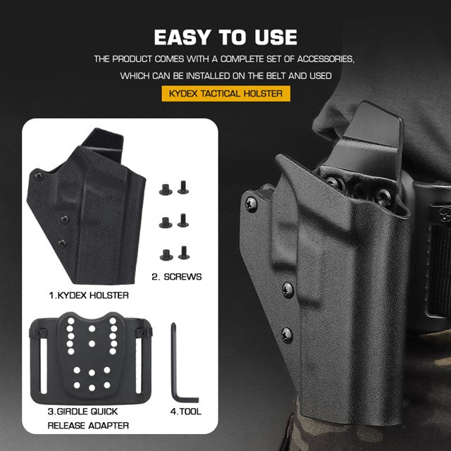 Big Foot - Lightweight Kydex Tactical Holster (G-01)