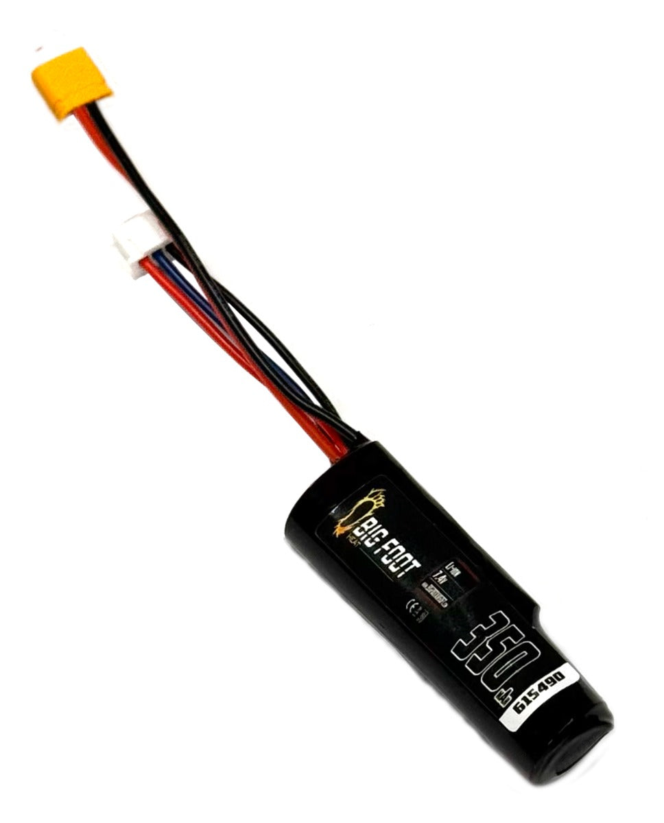 Big Foot Heat 7.4V 350mAh 15c Li-ion Battery (HPA - 12x21x40mm - XT30)