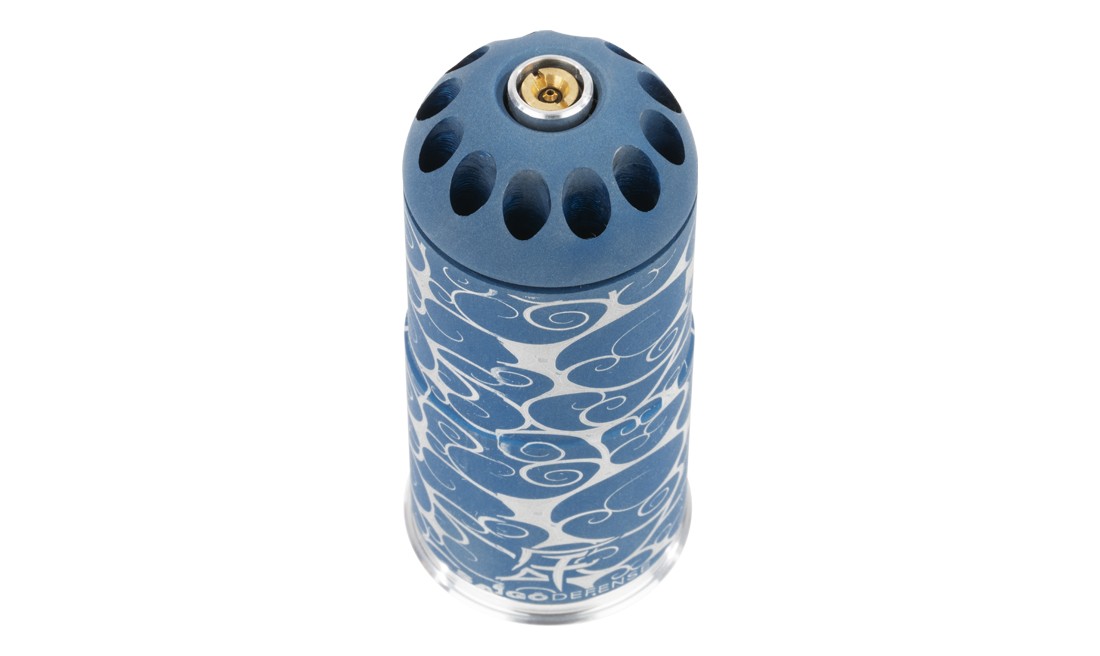 Saigo Defence 40mm Gas Grenade - 120 Rounds - Metal - Blue