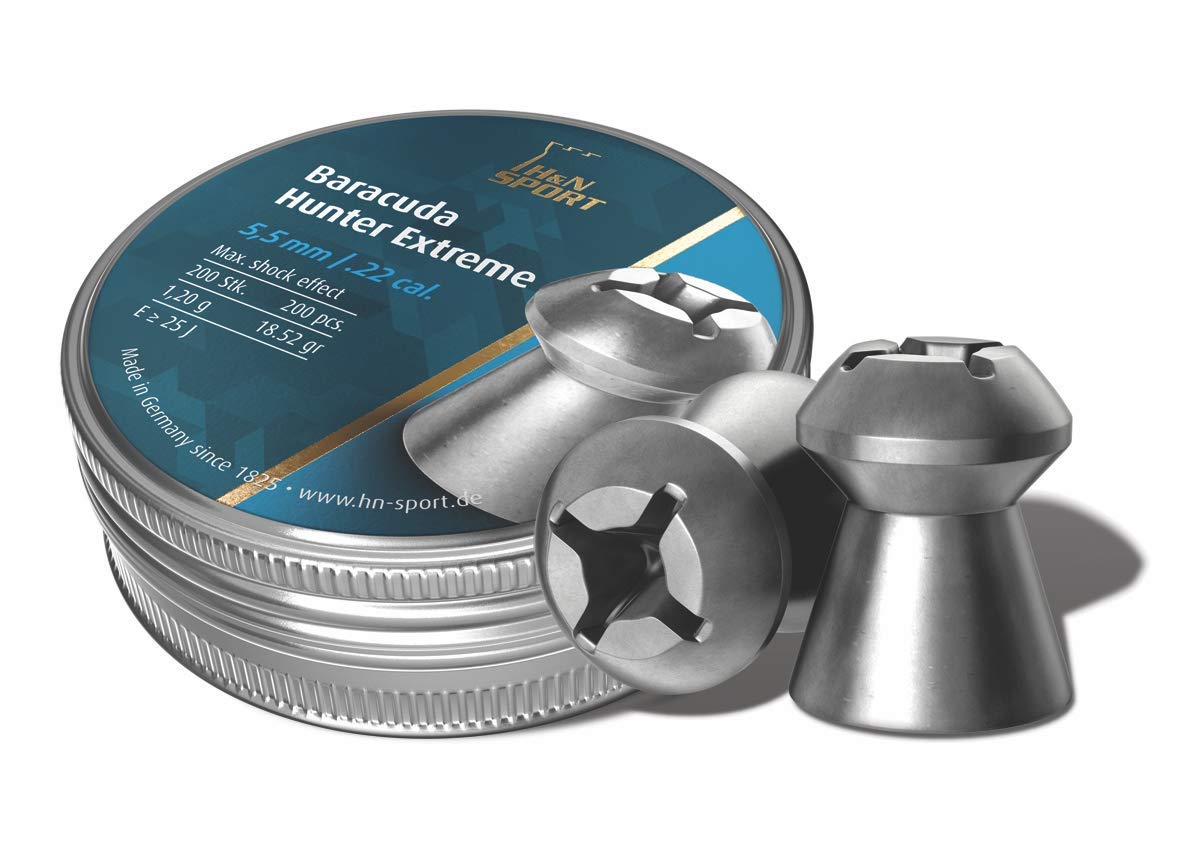 H&N Baracuda Hunter Extreme (5.5mm/.22 Pellets - 200 Rounds)