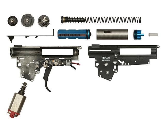 H&K MP5 RIS Full Metal AEG with Eshooter ETU GEN-2 (Umarex/Cyma - Black - CM041L)