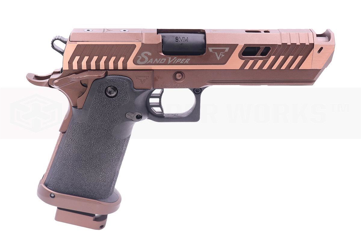 TTI x EMG 2011 Sand Viper Co2 Blowback Pistol (TT-SV0100-AG)