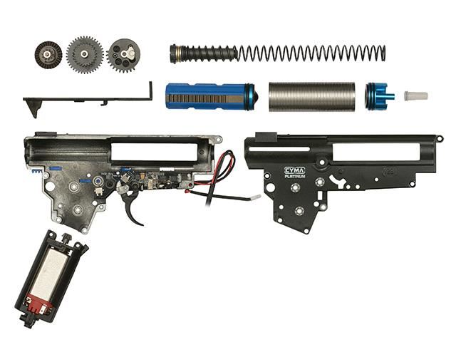 Cyma Platinum AKS74U Tactical AEG Rifle with Eshooter ETU GEN-2 (Black - CM113A)
