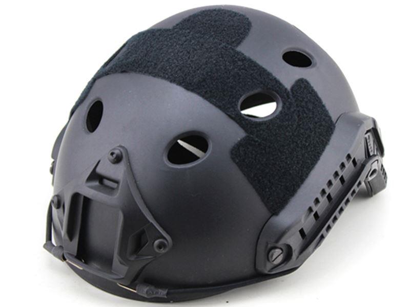 Big Foot Fast Helmet (PJ Round Hole) (Black)