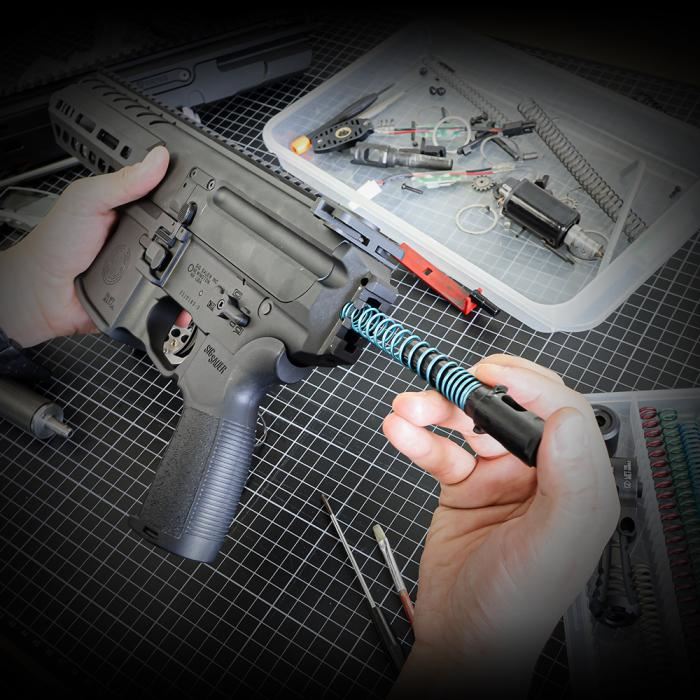 Laylax Prometheus Non-Linear AEG Upgrade Spring MS120 (Emerald)