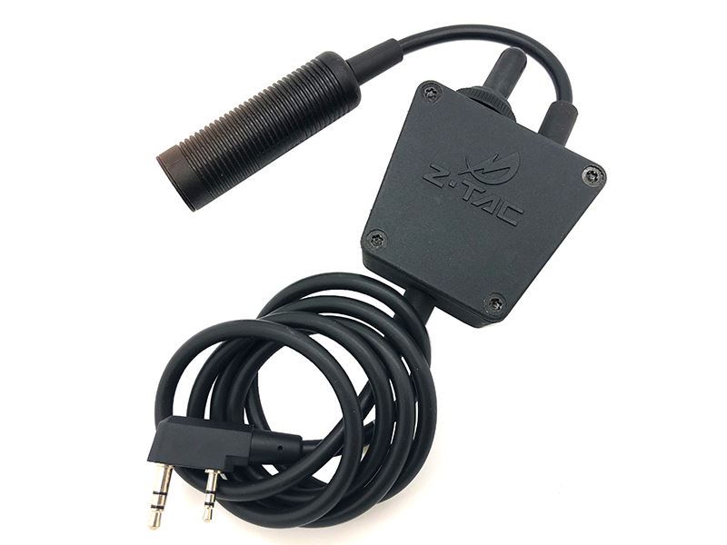 zTac E-Switch Tactical PTT (Kenwood Connector)