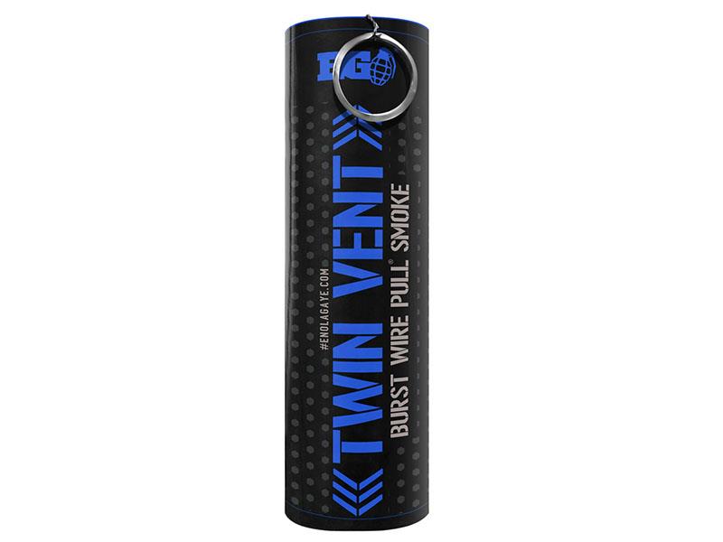 Enola Gaye Twin Vent Burst Wire Pull Smoke Grenade (BWP03B - Blue)
