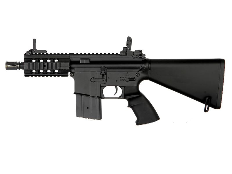 Golden Eagle M4 RIS CQB 'Tanker' AEG (Full Metal - Black - Inc. Battery and Charger)