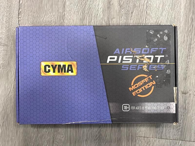 Cyma M92 Mosfet AEP Pistol (Lipo Battery andh Charger Inc. - CM126S)