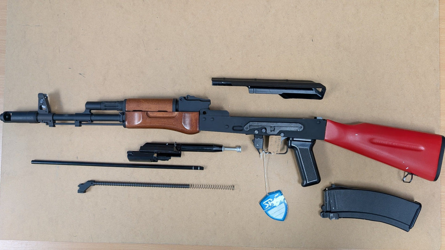 SRC SR74 Gas Blowback Rifle (Long - Hard Stock - Black - GB-203TM)