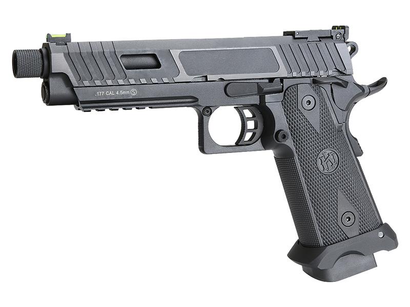 KLI Kikimora Hi-Capa 5.1 Co2 Blowback Pistol (4.5mm/.177 - Black)