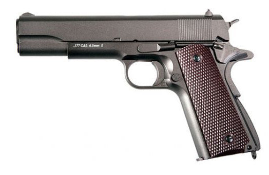 KWC 4.5mm/.177 M1911 A1 Co2 Pistol (AAKCMB760AZB)