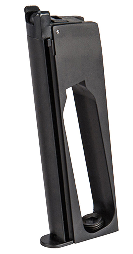 WE 4.5mm/.177 Co2 Magazine Pistol - 1911 Series Black (MG-45-1911C-BK)