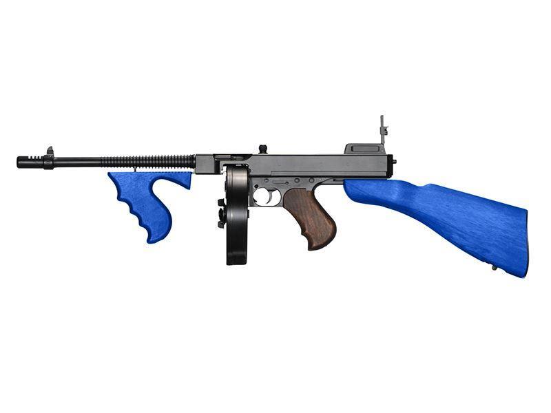 Ares Thompson Chicago AEG EBB (Real Wood - Drum Mag. - SMG-006) (Blue)