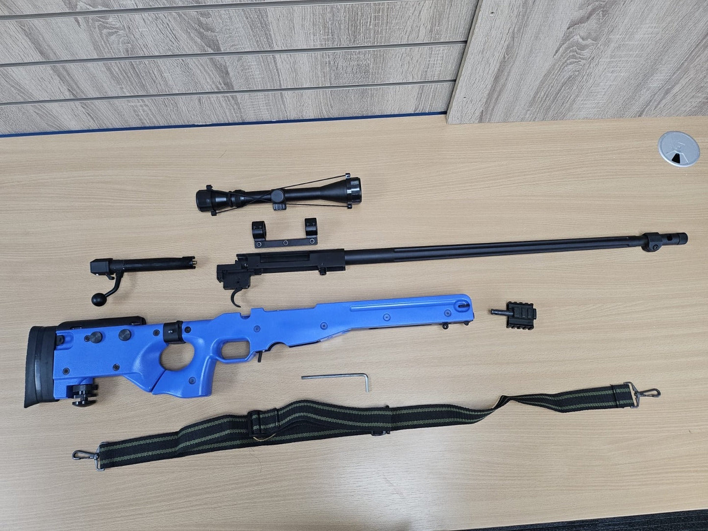 Well G96a L96 Gas Sniper (Blue)