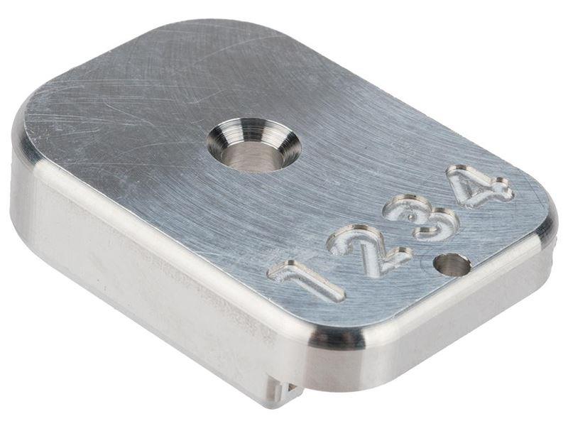 Armorer Works HX Series Aluminium Baseplate (CNC - Silver)