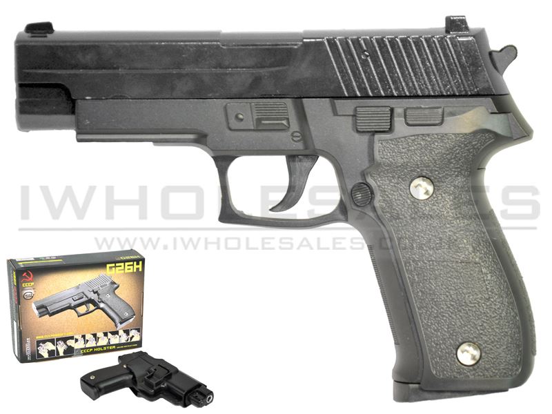ACM C226 G26H Metal Pistol with Holster (Black)