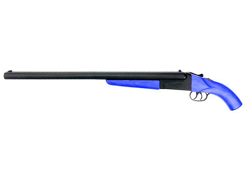 Mad Max Double Barrel Shotgun (Long - BLUE)