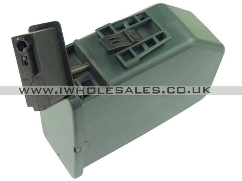 A&K M249 Electric Box Magazine (Sound Activated - 2500 Round)