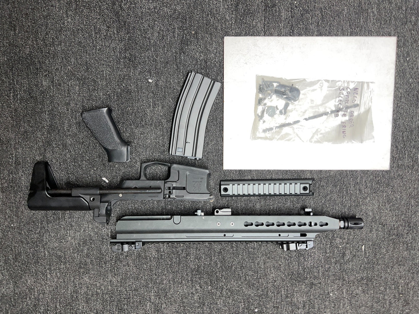classic army scarab CQC keymod - in bits/possibly missing bits, no gearbox