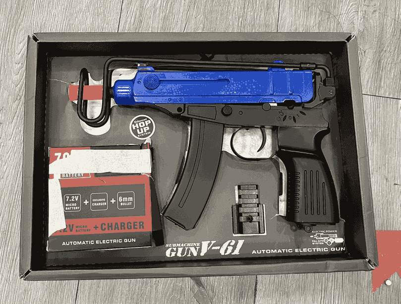 Boneyard - Well R2 Pistol AEG Sub-Machine Gun (SMG - Black)