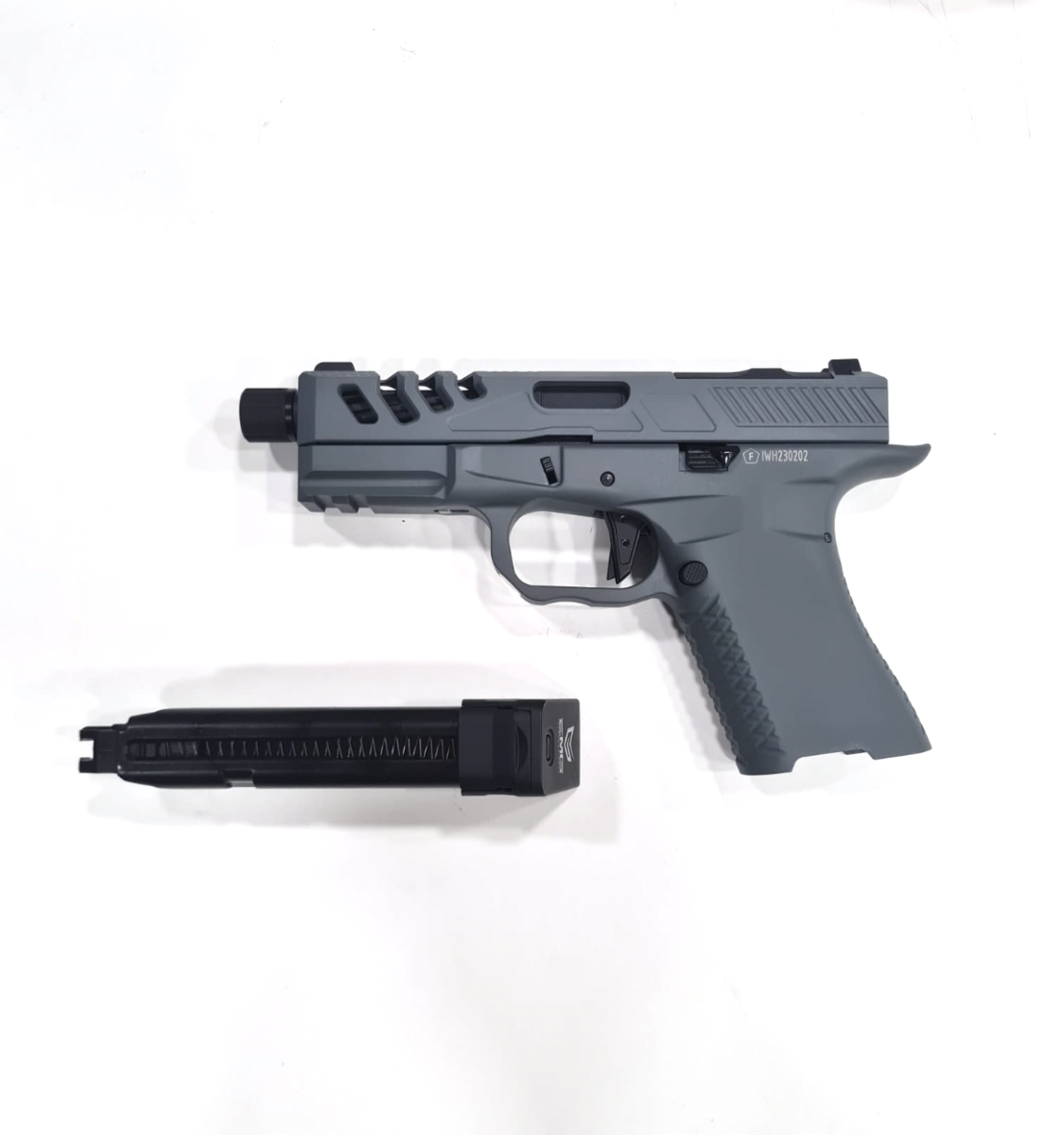 Boneyard - F1 Firearms BSF19 Gas Blowback Pistol by EMG/APS (Green Gas - Full Metal - Urban Grey - BSF-19GY-T)