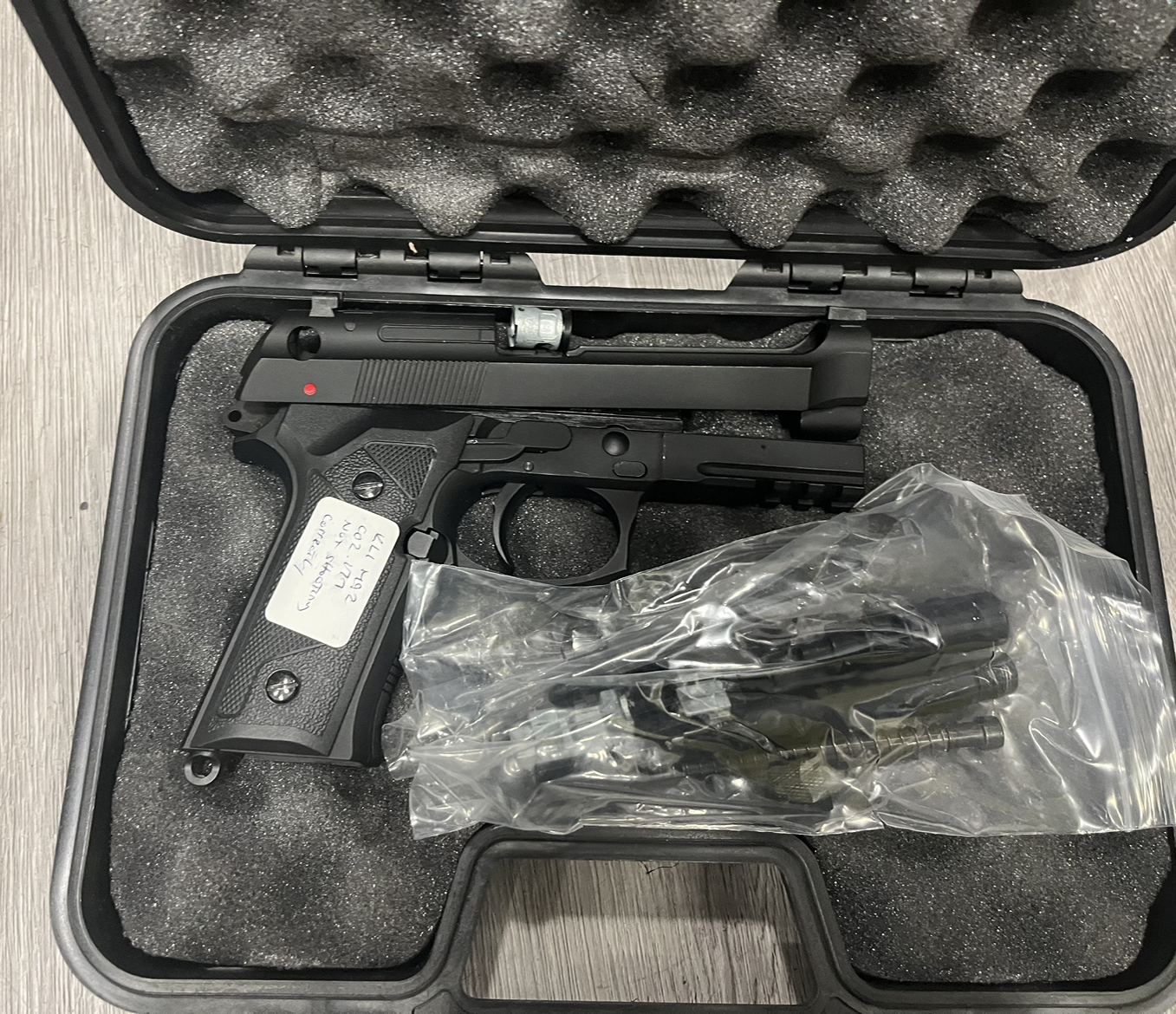 Boneyard - Chiappa 4.5mm/.177 AG92 M9 Co2 Air Pistol (Non-Blowback - Dual Cylinder - 440.036)