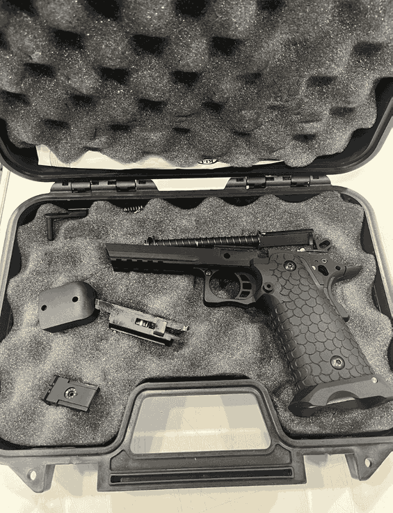 Boneyard - KLI 4.5mm/.177 BB Pit Viper 5.1 Hi-Capa Co2 Blowback Pistol (Full Metal - Rose Barrel - L45-21065C)