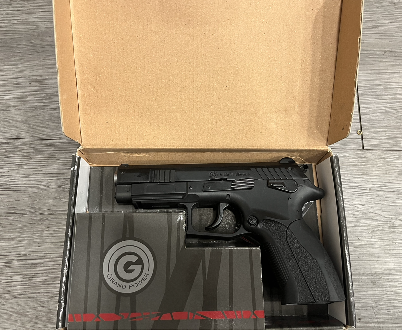 Boneyard - Grandpower K100 Non-Blowback Pistol (Co2 - 4.5mm - Black)